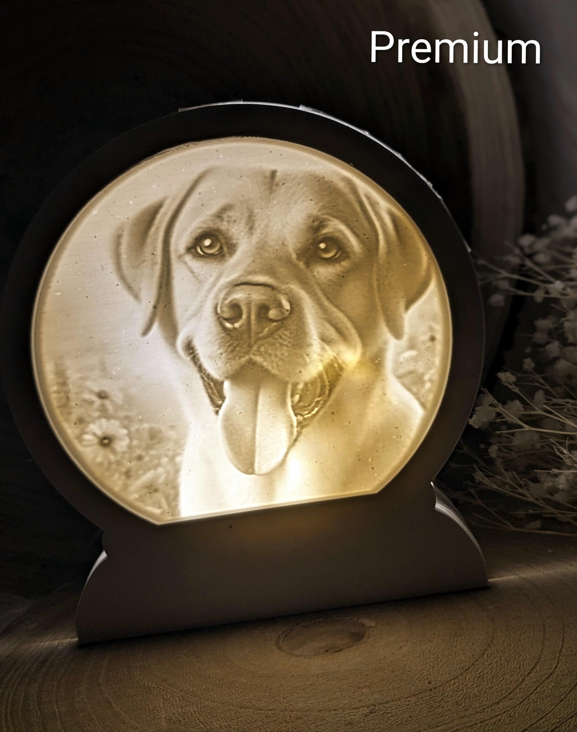 Loop Lampe/ Balu / Laprador / Premium-Qualität / Lampe / Lithophane / Gießform / Raysin / Silikonform