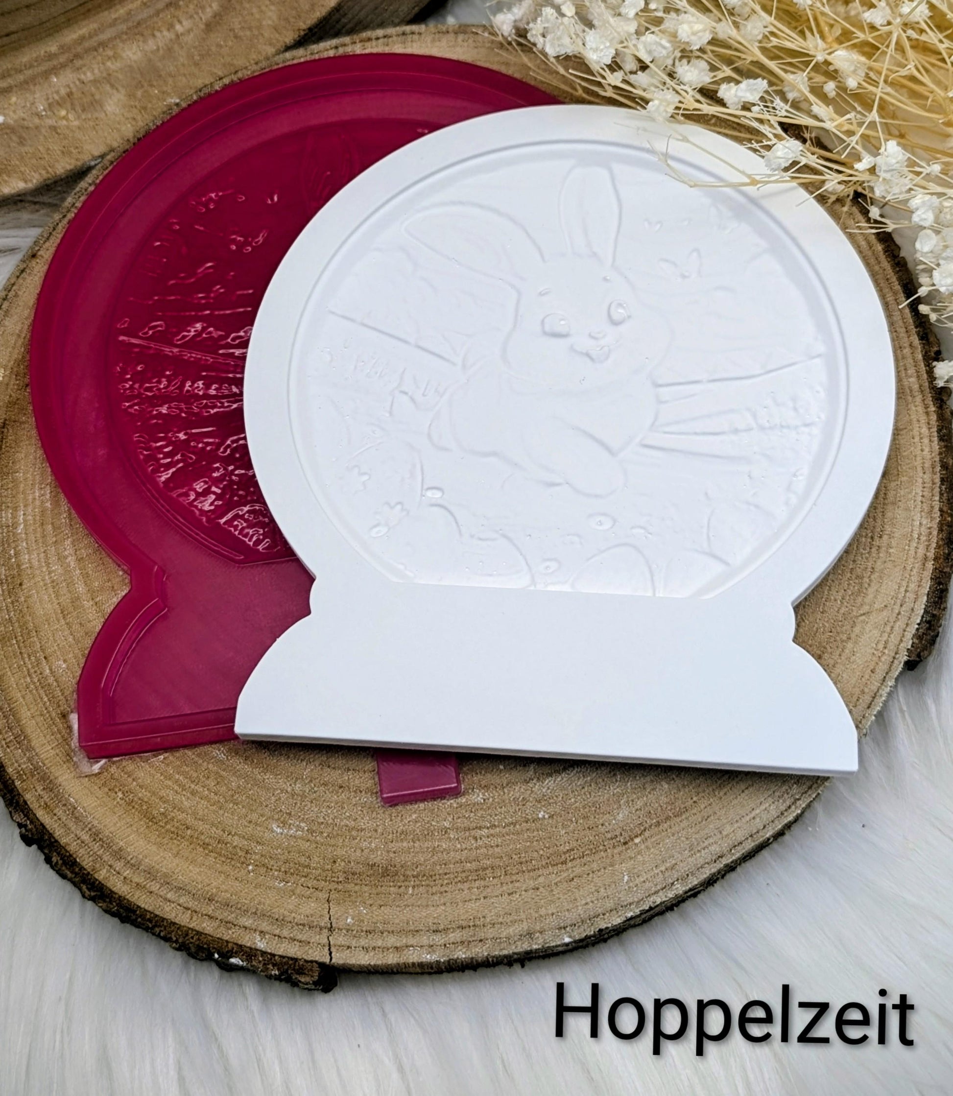 Loop Lampe/ Hoppelzeit / Korpus / Lampe / Lithophane / Gießform / Raysin / Silikonform