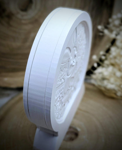 Loop Lampe/ Friedensengel / Engel / Himmel / Premium-Qualität / Lampe / Lithophane / Gießform / Raysin / Silikonform