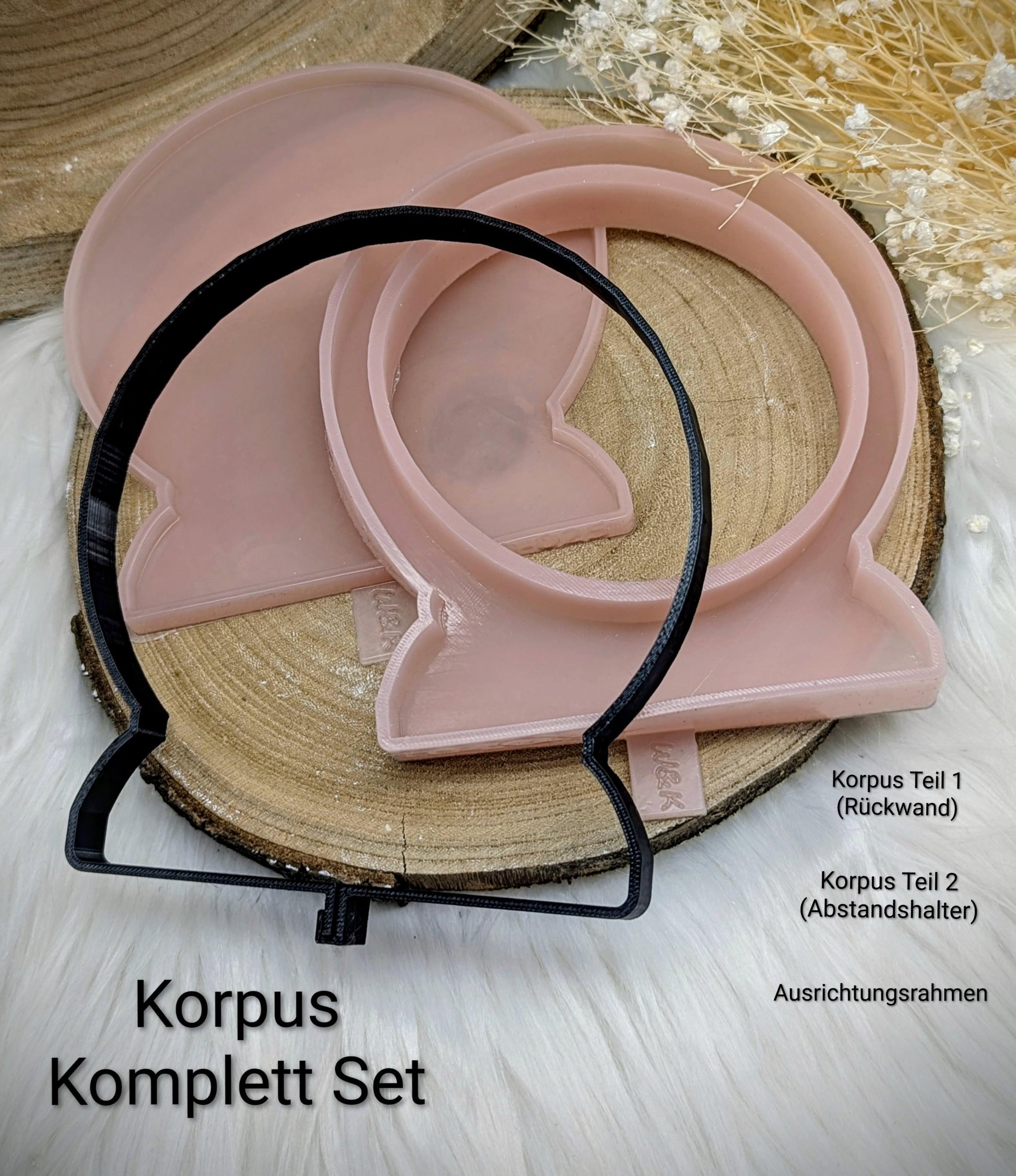 Loop Lampe/ Friedensengel / Engel / Himmel / Premium-Qualität / Lampe / Lithophane / Gießform / Raysin / Silikonform