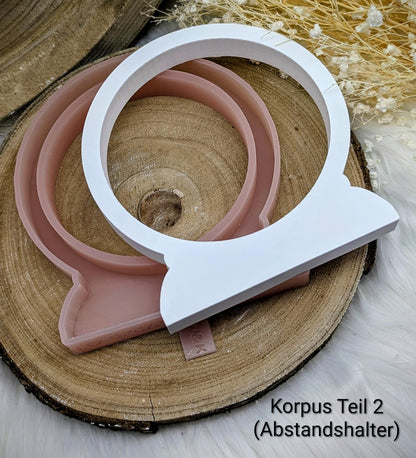 Loop Lampe/ Mimi / Katze / Premium-Qualität / Lampe / Lithophane / Gießform / Raysin / Silikonform