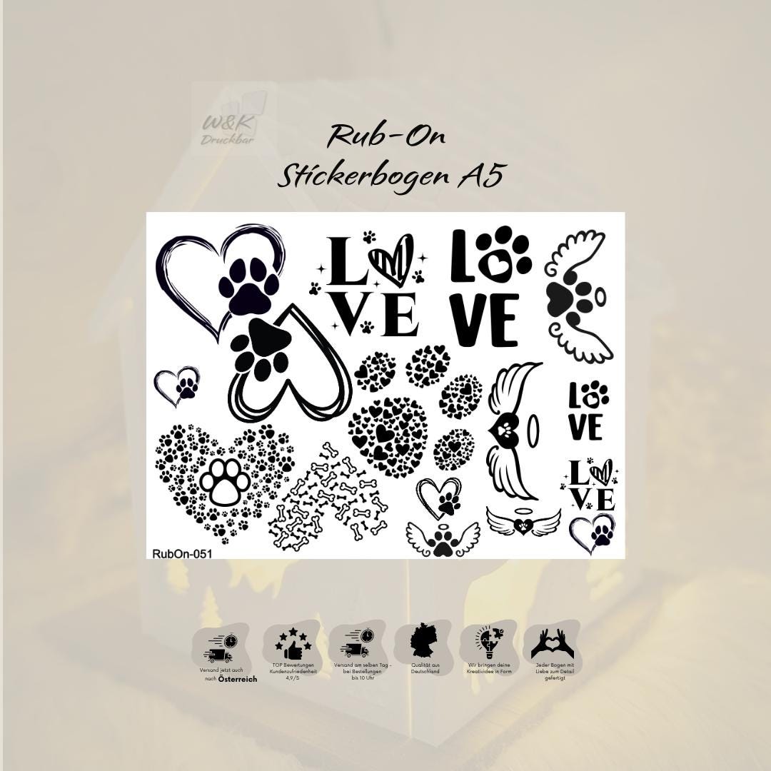 Silikonform für Beleuchteter Stern / Pfotenreise / Behüteter Stern / Sternenreise / Herzstern / Raysin / Silikonform