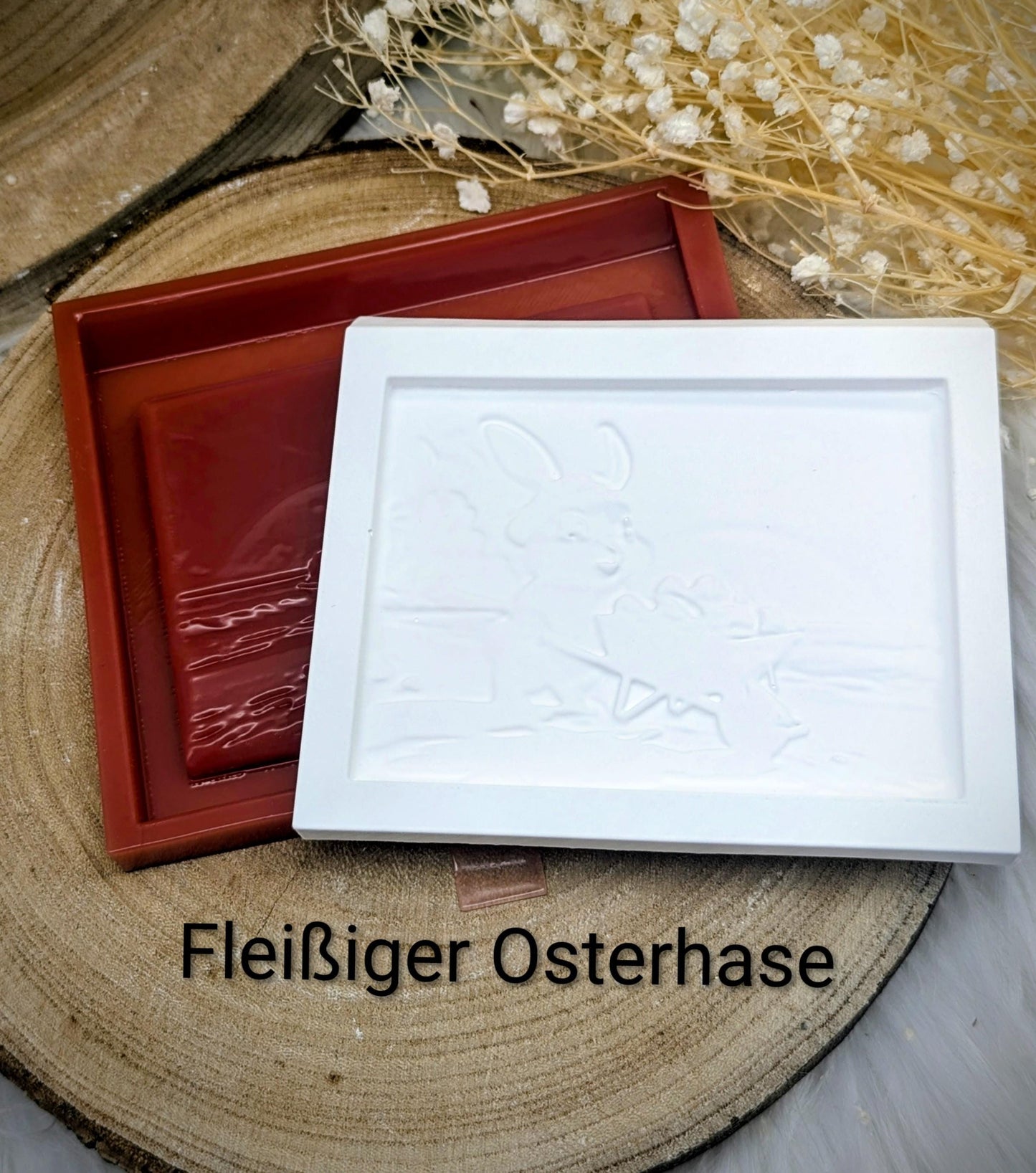 Silikonform für Lichthäuschen Lithophane / Ostern #2 / Premium-Qualität / Standardhaus / Lichthaus mit Dach / Raysin / Silikonform