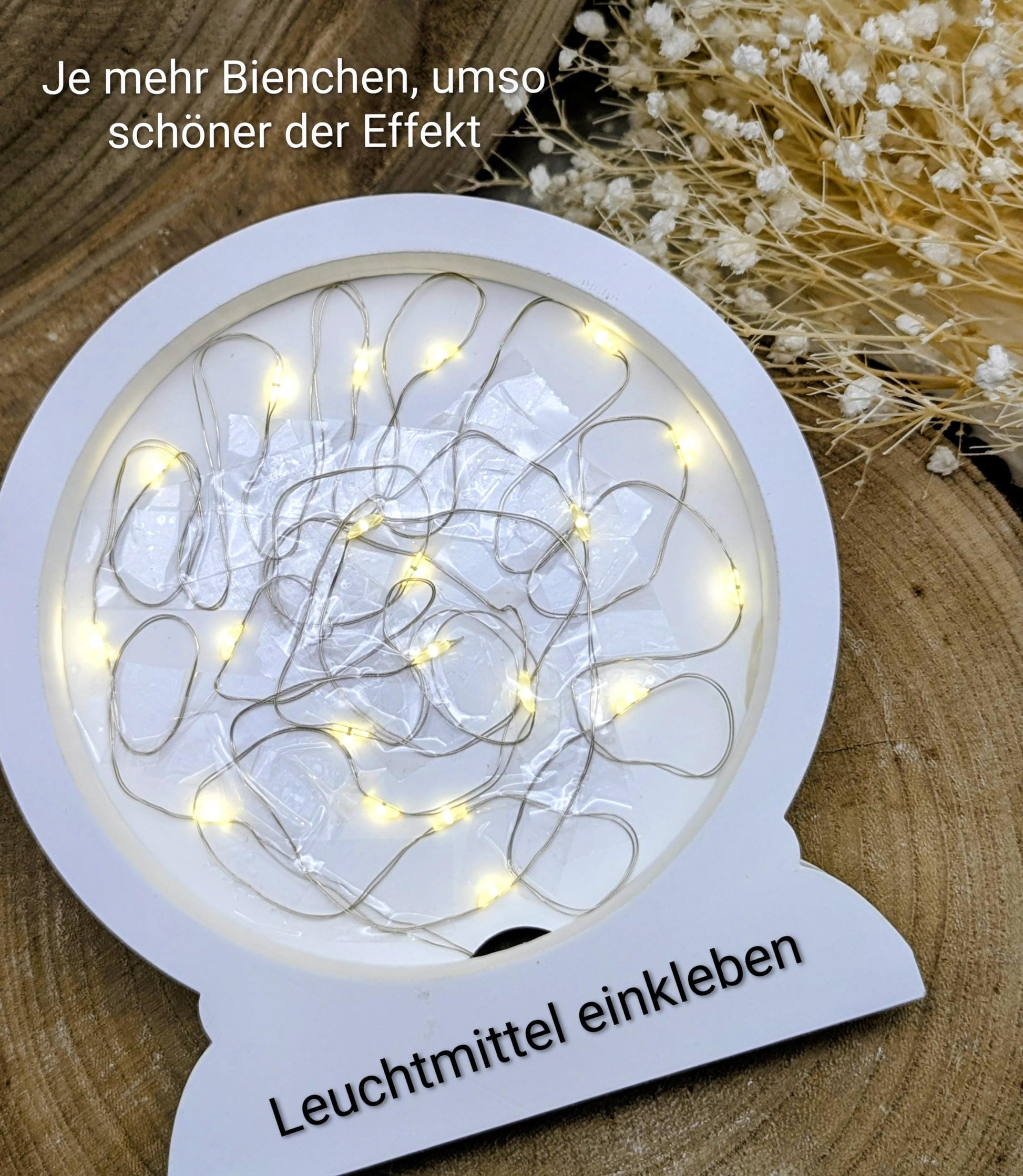 Loop Lampe/ Friedensengel / Engel / Himmel / Premium-Qualität / Lampe / Lithophane / Gießform / Raysin / Silikonform