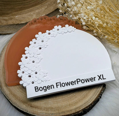 Silikonform Schwibbogen / Flower Power XL / Blumen / / Silikonform / Raysin