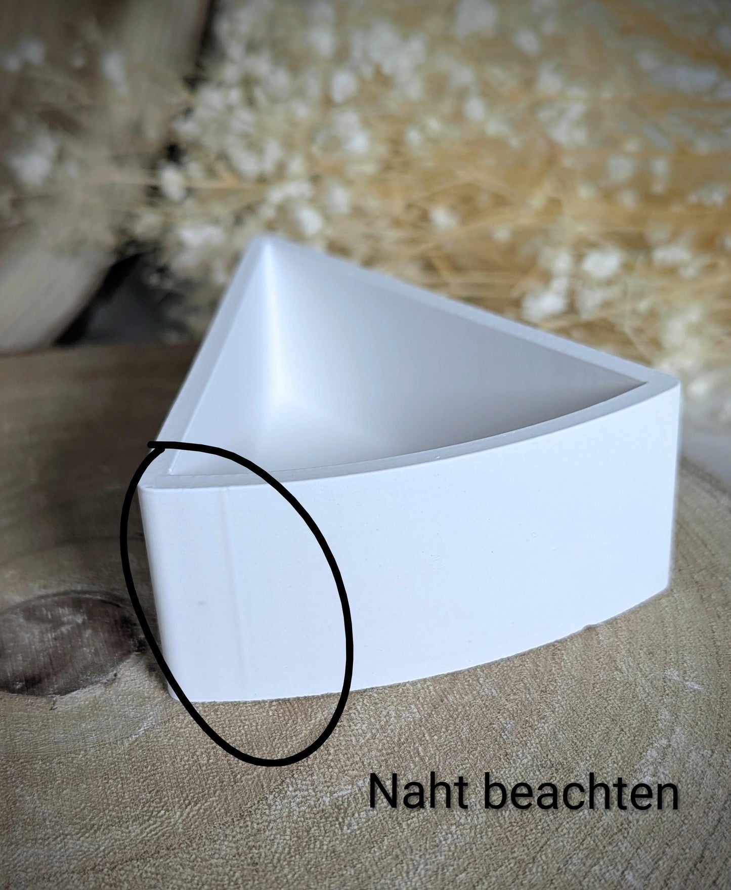 Silikonform Tortenstück / mit Fach / Geschenkverpackung / Pustekuchen / Kuchen / Raysin / Silikonform