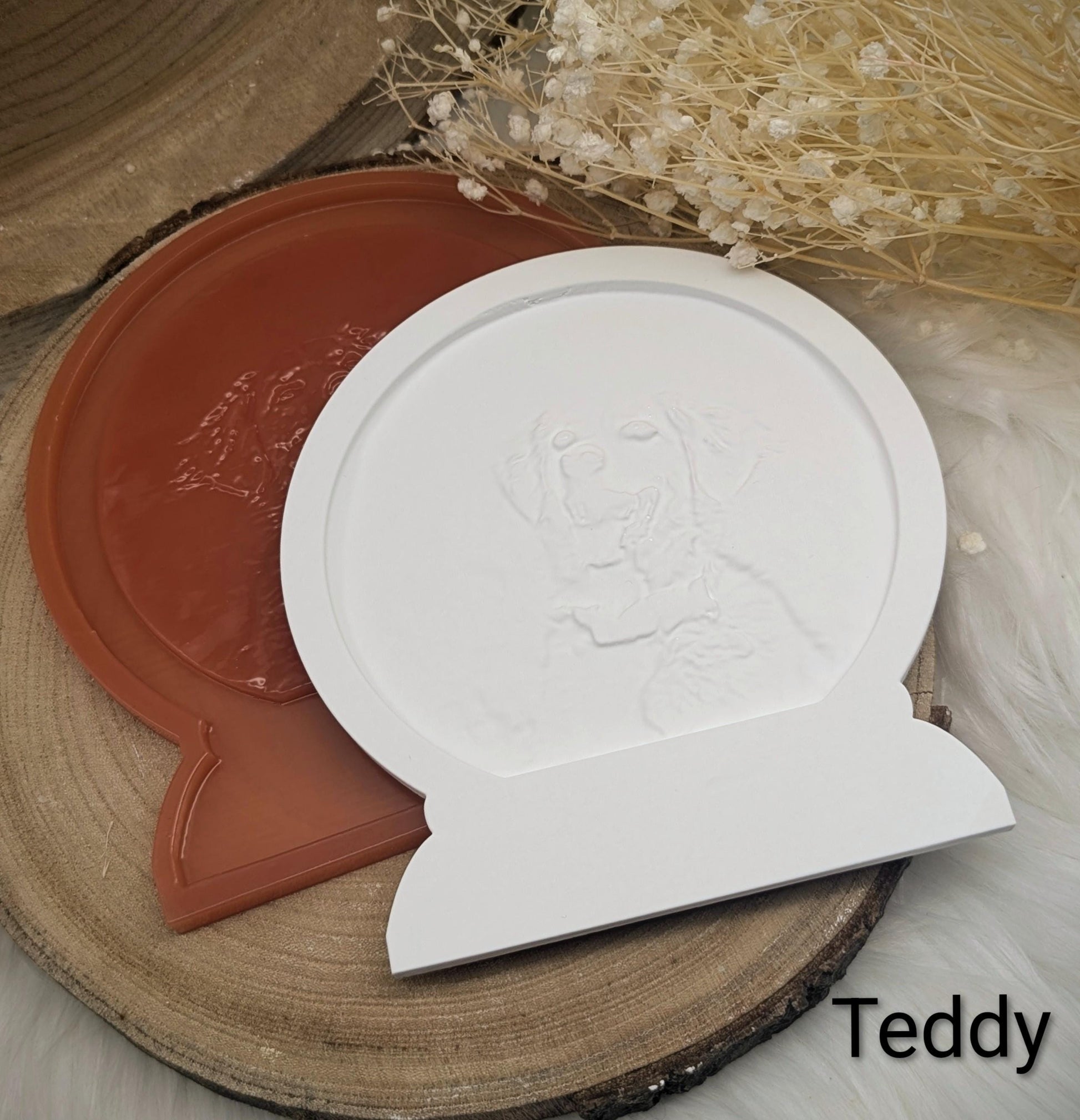 Loop Lampe/ Teddy / Nova Scotia Duck Tolling Retriever / Premium-Qualität / Lampe / Lithophane / Gießform / Raysin / Silikonform