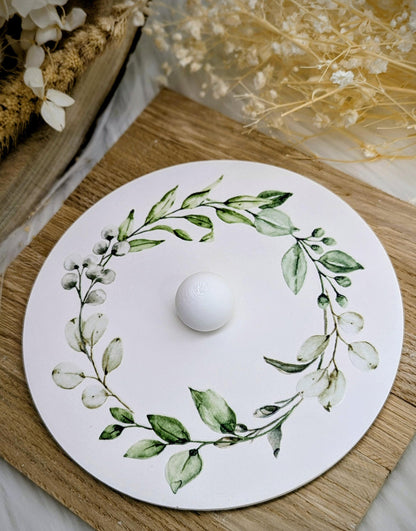 Silikonform für Schale / Mach was draus / Blanko / Lichtkranz / mit Boden / Raysin / Silikonform