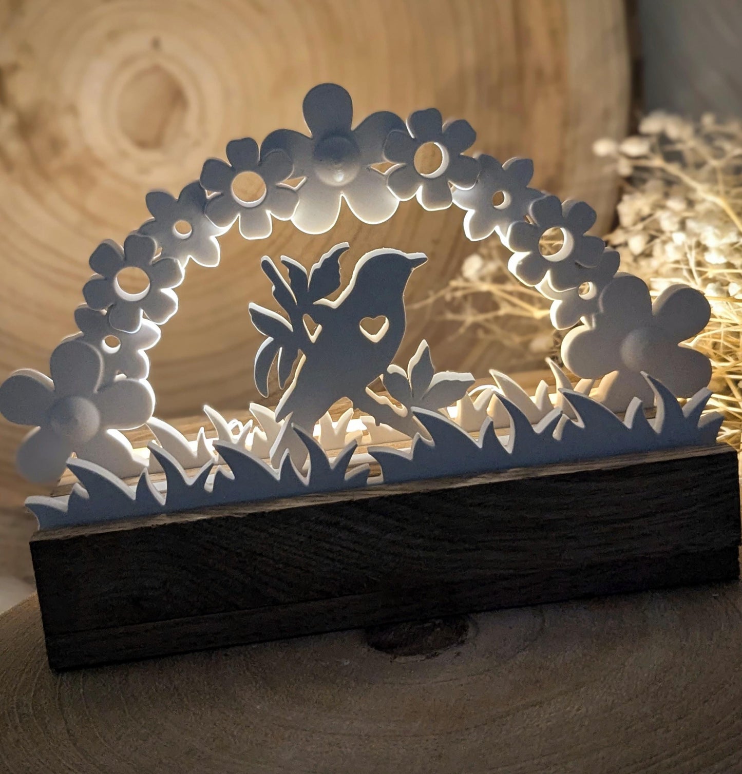 Silikonform Schwibbogen / Frühlingsgruß / Paradiesvogel / / Silikonform / Raysin