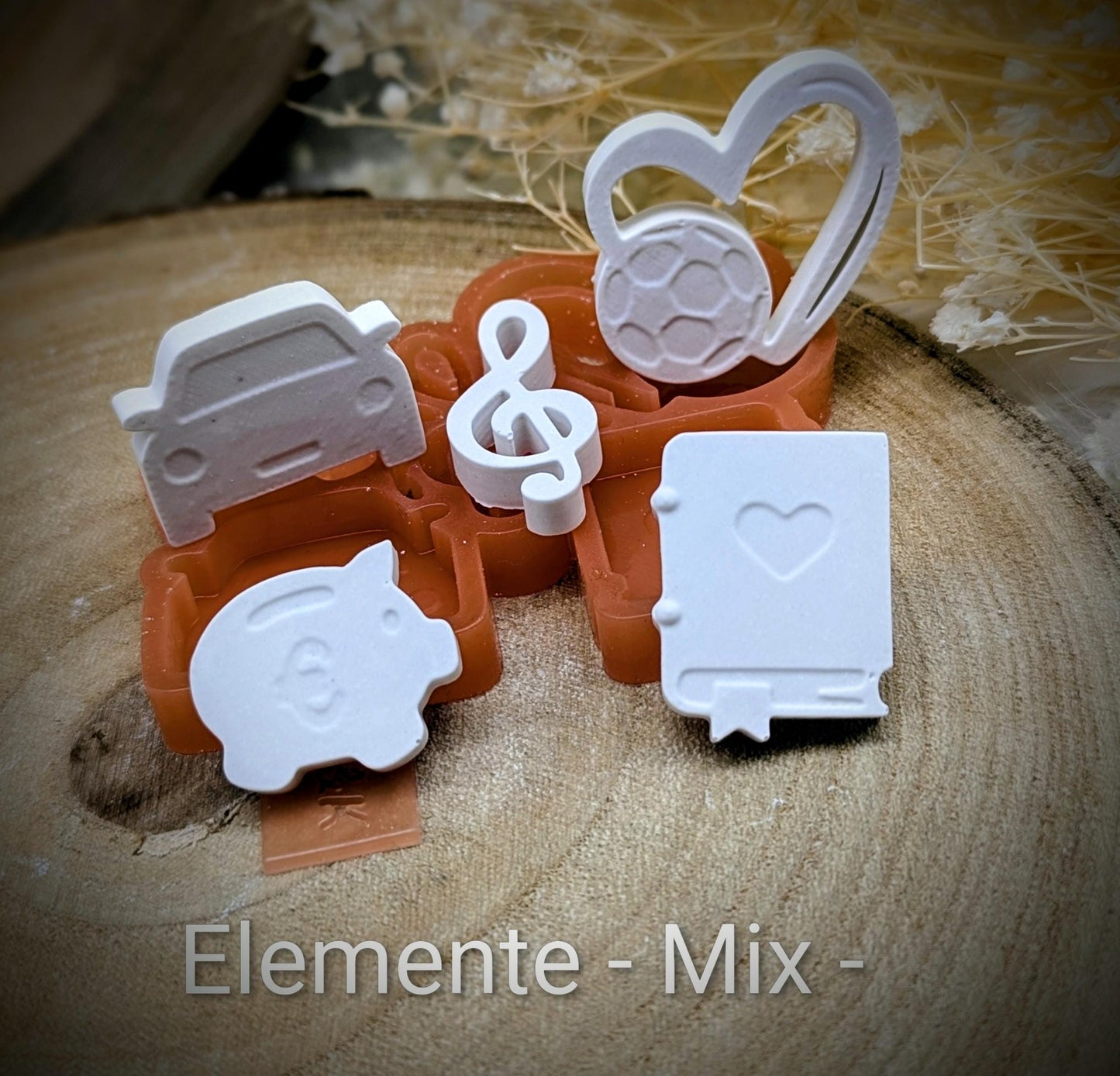 Silikonform Elemente / Gießform / Raysin / Silikonform