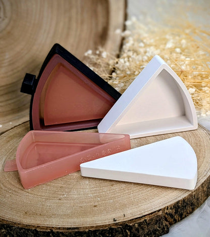 Silikonform Tortenstück / mit Fach / Geschenkverpackung / Pustekuchen / Kuchen / Raysin / Silikonform