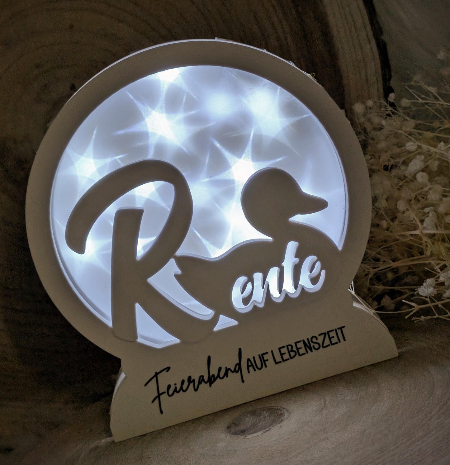 Loop Lampe/ Rente-Ente / Korpus / Lampe / Rente / Ente / Gießform / Raysin / Silikonform