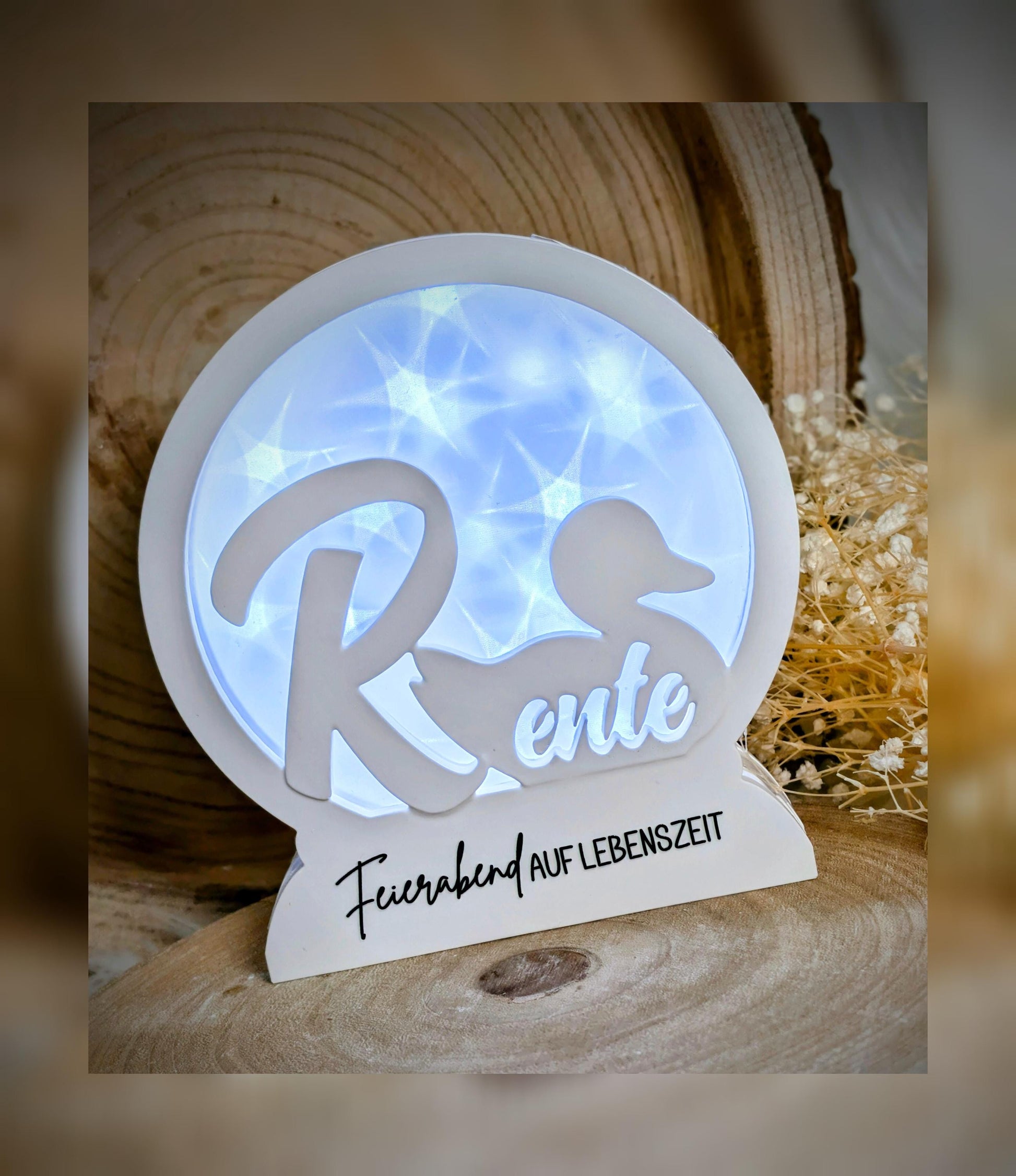 Loop Lampe/ Rente-Ente / Korpus / Lampe / Rente / Ente / Gießform / Raysin / Silikonform
