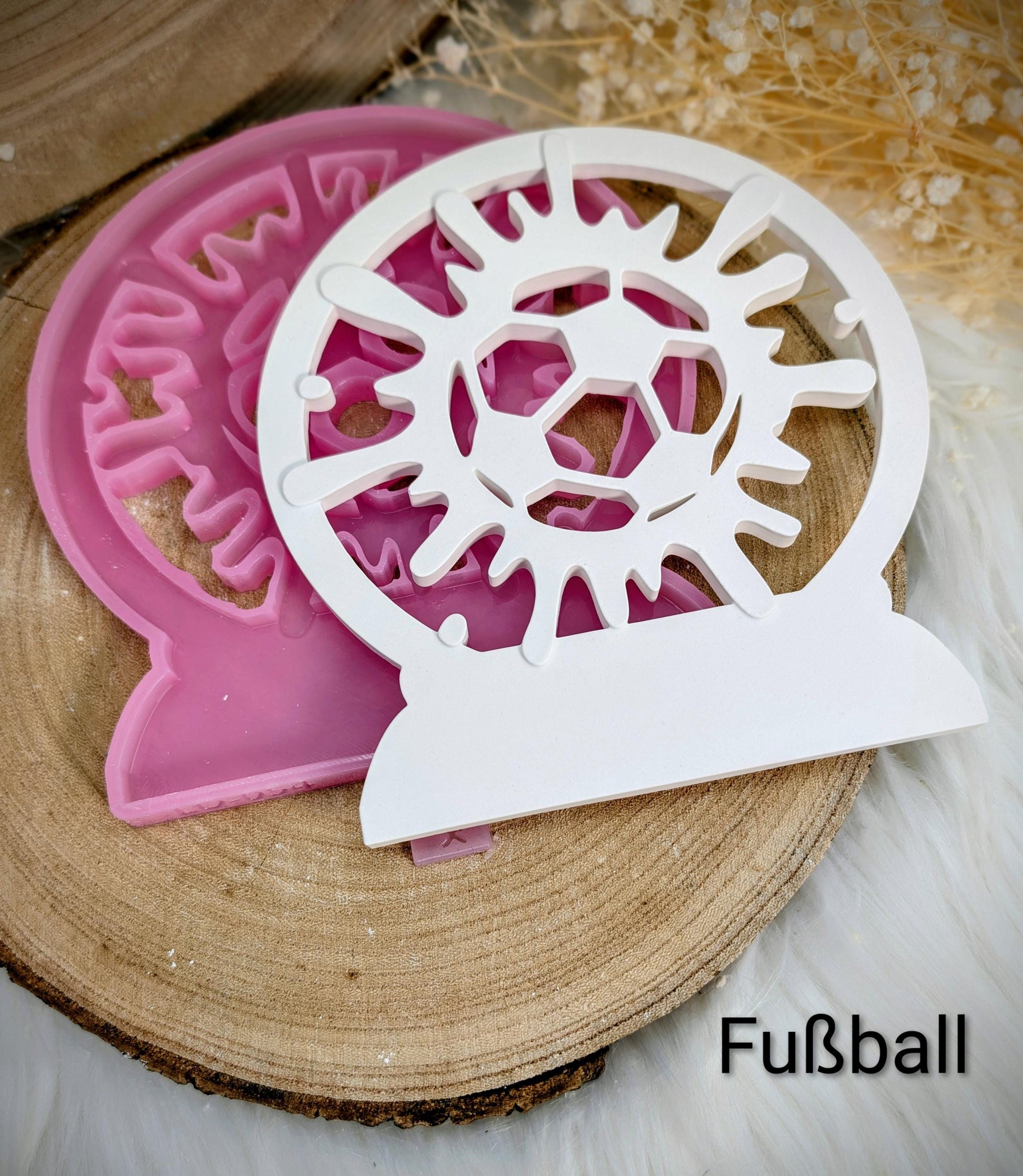Loop Lampe/ Fußball / Korpus / Lampe / WM / Weltmeisterschaft / Gießform / Raysin / Silikonform