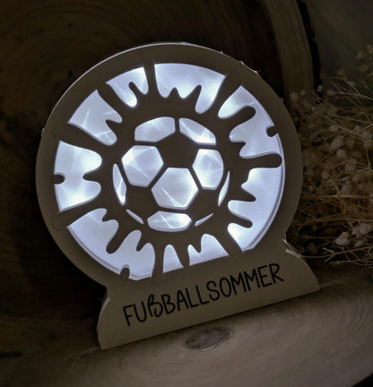 Loop Lampe/ Fußball / Korpus / Lampe / WM / Weltmeisterschaft / Gießform / Raysin / Silikonform