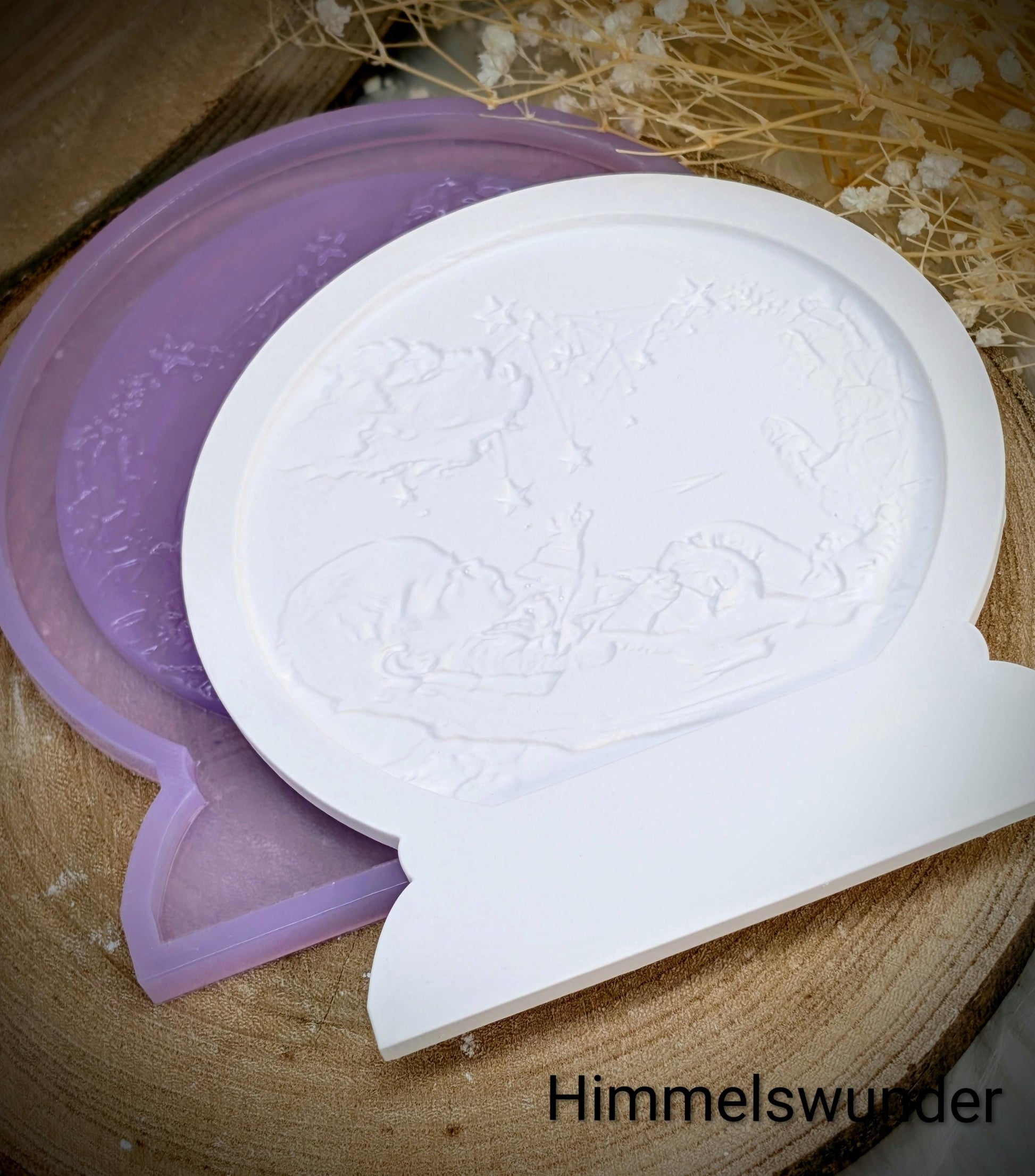 Loop Lampe/ Himmelswunder / Baby / Storch / Premium-Qualität / Lampe / Lithophane / Gießform / Raysin / Silikonform