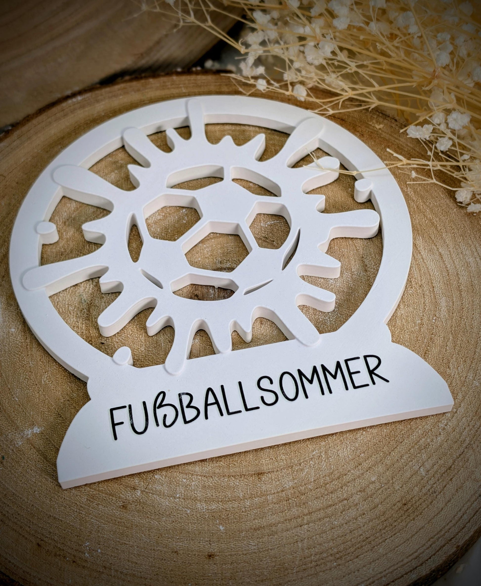 Loop Lampe/ Fußball / Korpus / Lampe / WM / Weltmeisterschaft / Gießform / Raysin / Silikonform
