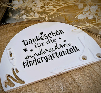 Silikonform Lichtbogen / Kunterbunt / Kitaabschluss / Erzieher / 1. Klasse / Silikonform / Raysin