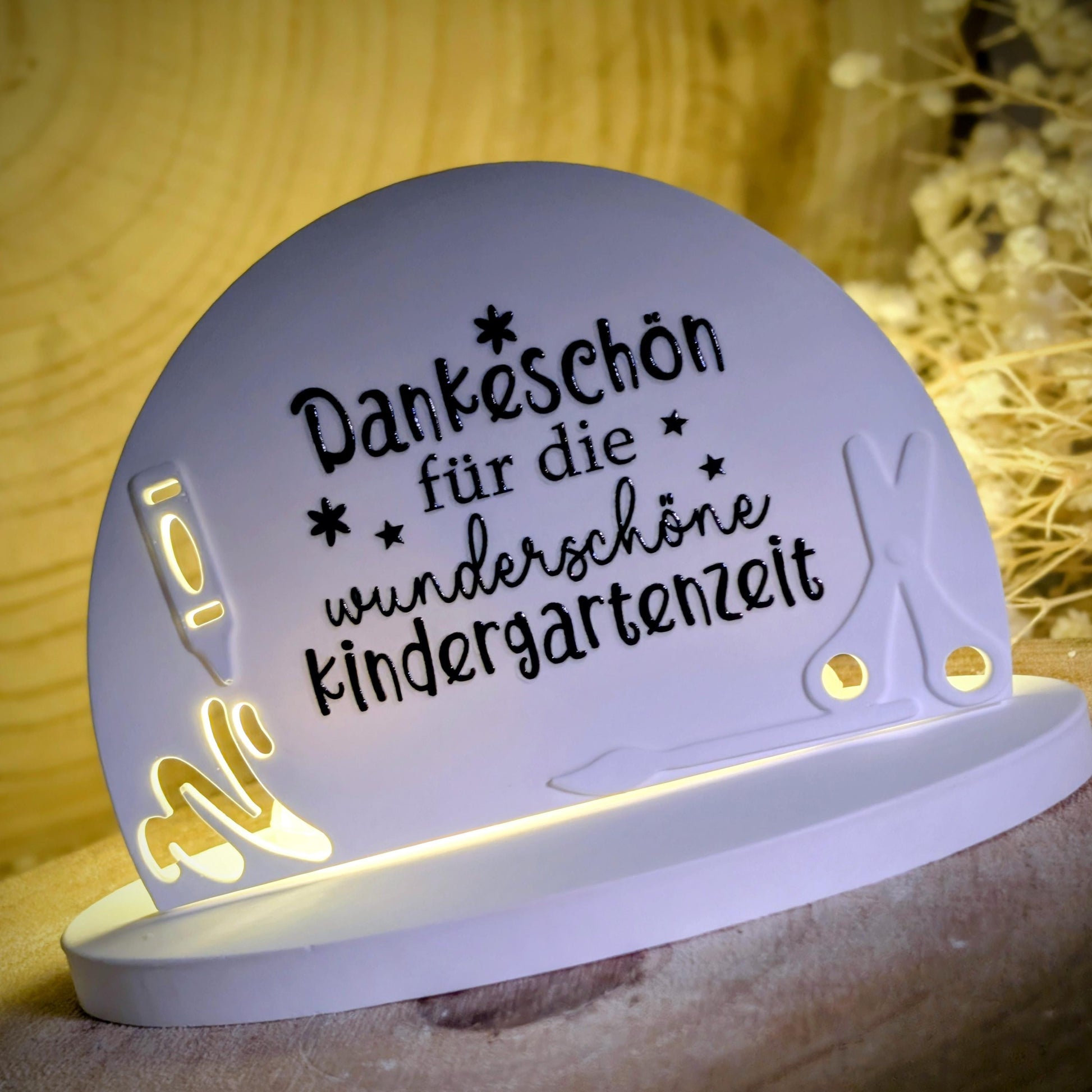 Silikonform Lichtbogen / Kunterbunt / Kitaabschluss / Erzieher / 1. Klasse / Silikonform / Raysin