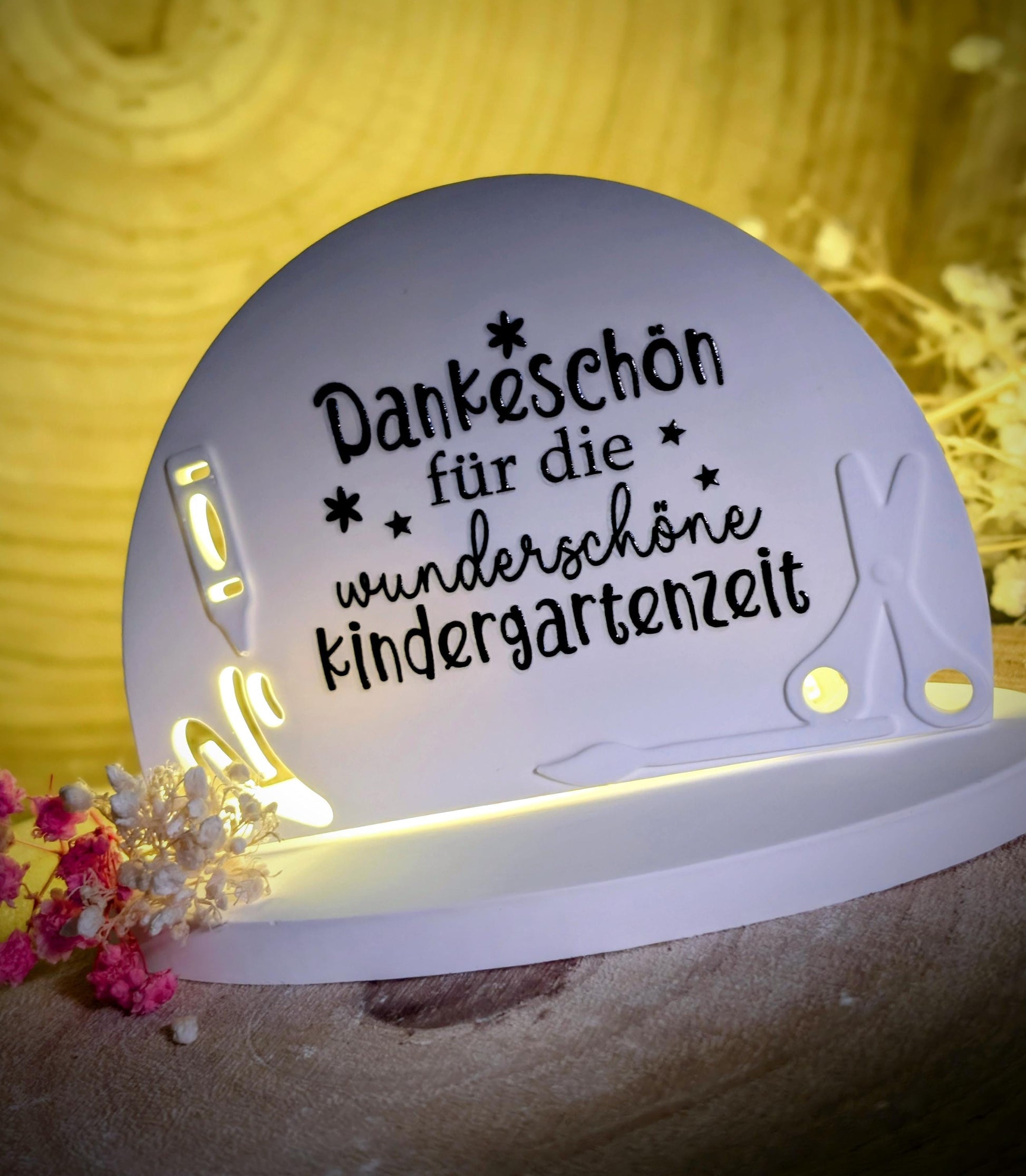 Silikonform Lichtbogen / Kunterbunt / Kitaabschluss / Erzieher / 1. Klasse / Silikonform / Raysin