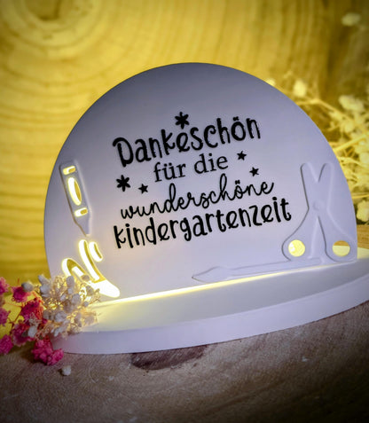 Silikonform Lichtbogen / Kunterbunt / Kitaabschluss / Erzieher / 1. Klasse / Silikonform / Raysin