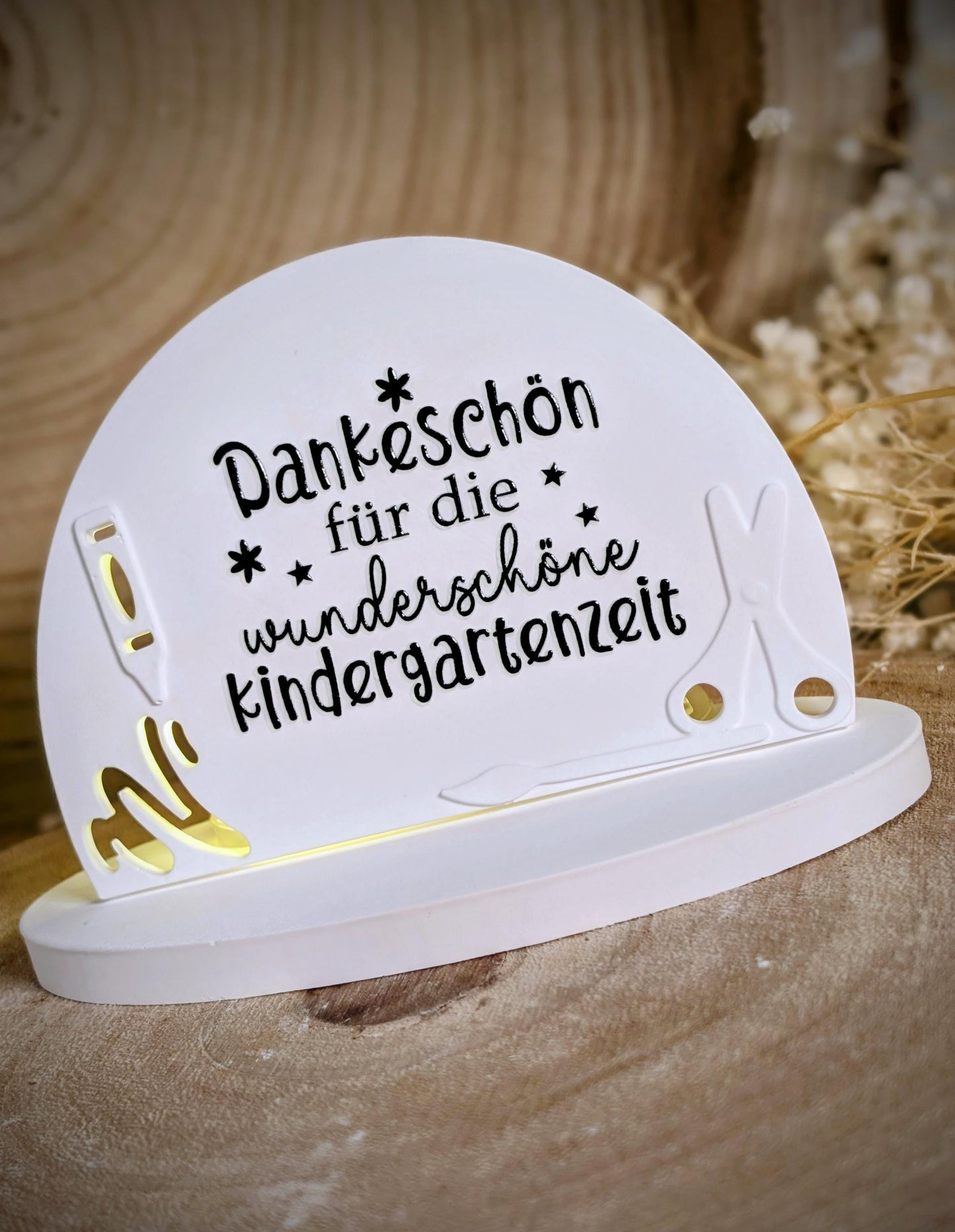 Silikonform Lichtbogen / Kunterbunt / Kitaabschluss / Erzieher / 1. Klasse / Silikonform / Raysin