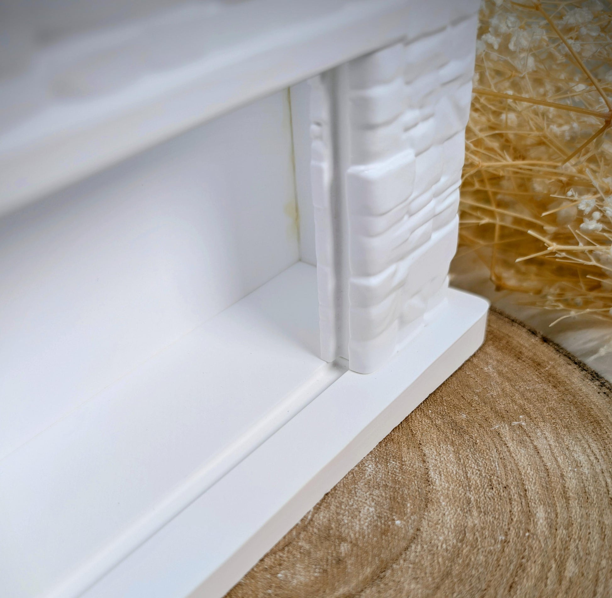 Silikonform Kamin mit Wechselmotiv / DIY Gießform / Austauschbares Motiv / Lagerfeuer / Premium-Qualität / Lampe / Lithophane / Raysin
