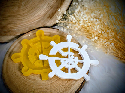 Silikonform Steuerrad Sitzbank / Klötzchen / RubOn / Ostsee / Nordsee / Raysin / Silikonform