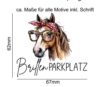 RubOn Sticker / Brillenparkplatz#2 / A4 Bogen / Randlos /Abreibebilder / DIY Sticker für z.B. Glas Holz