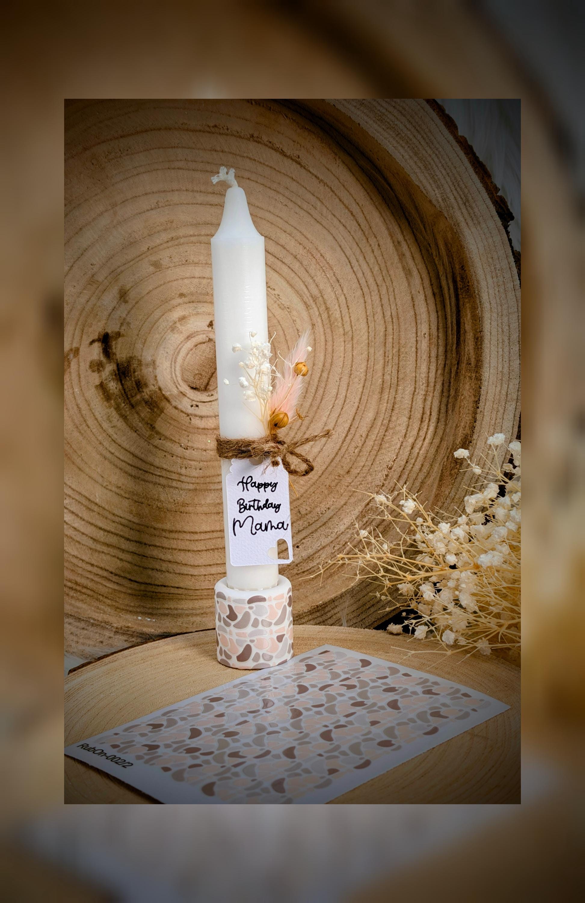 RubOn Sticker / Boho Shapes Nude / A6 Bogen / Randlos /Abreibebilder / DIY Sticker für z.B. Glas Holz