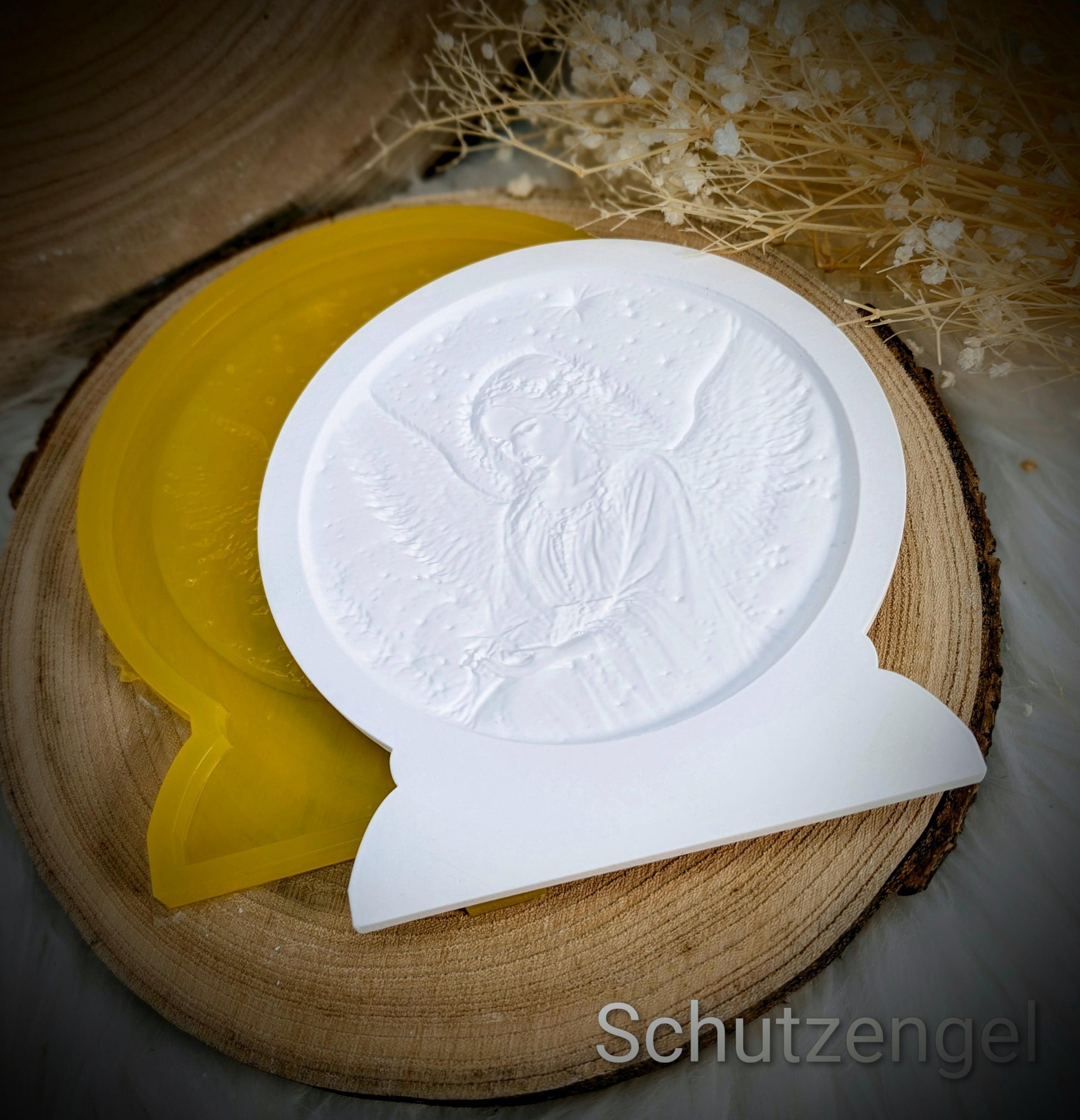 Loop Lampe/ Schutzengel / Engel / Himmel / Premium-Qualität / Lampe / Lithophane / Gießform / Raysin / Silikonform