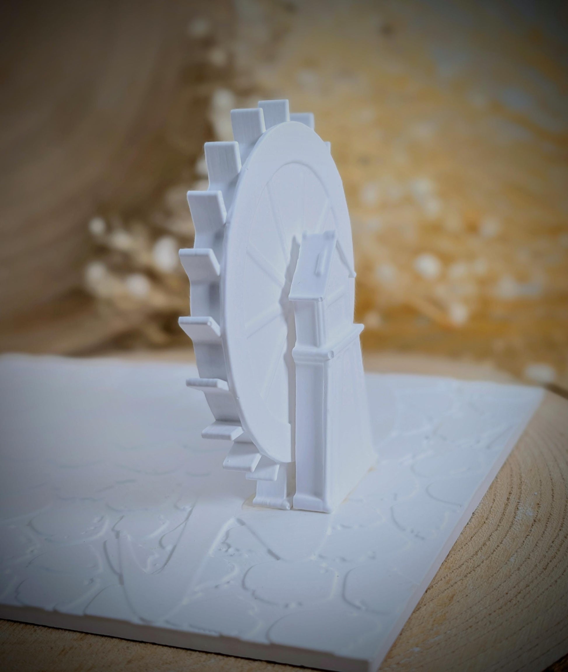 Silikonform für Lichthaus / Fachwerk Mühlenradhaus / Lichthaus / Mühle / Raysin / Silikonform