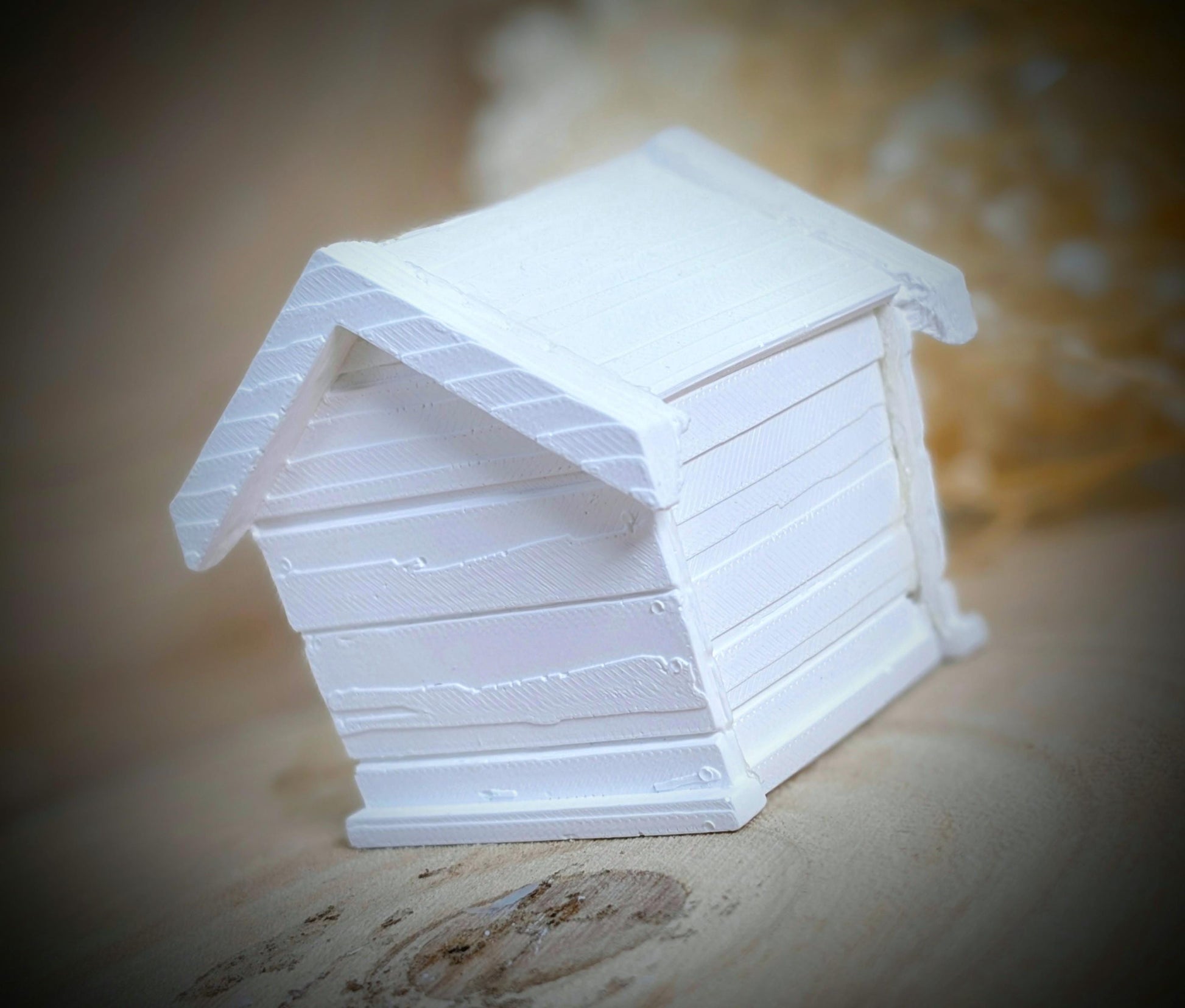 Silikonform Hudehütte/ Mini / Hund / Haus / Pfote / Lichteinfall / Gießform / Raysin / Silikonform