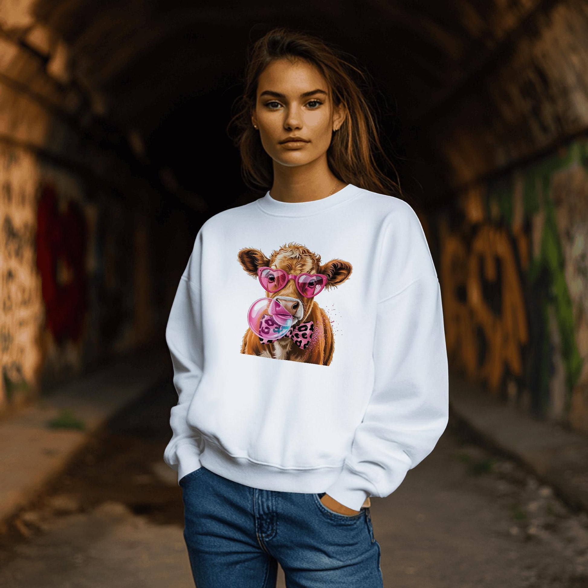 Bubble Moo / DTF Print / Bügelbild / Dino / Unisex