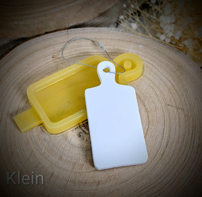 Silikonform Mini-Brettchen / Geschenkanhänger / Brettchen / Mini Schneidbrett / Rohling / Rubon / Silikonform