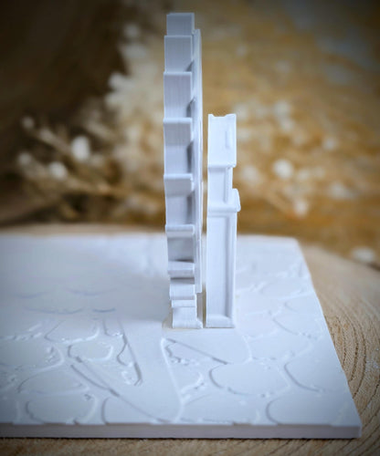 Silikonform für Lichthaus / Fachwerk Mühlenradhaus / Lichthaus / Mühle / Raysin / Silikonform