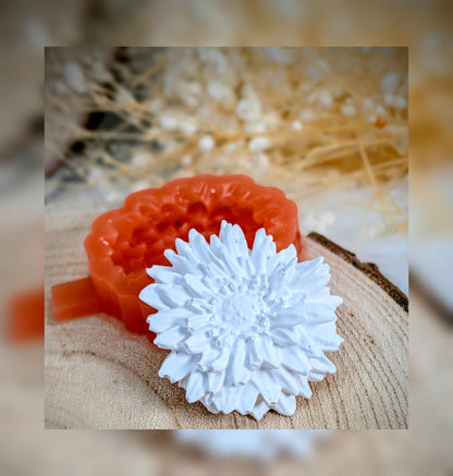 Silikonform Chrysantheme / Blüte / Gartendeko / Blumen / Raysin / Silikonform
