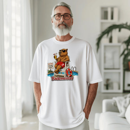 Bademeister / DTF Print / Bügelbild / Bär / Unisex