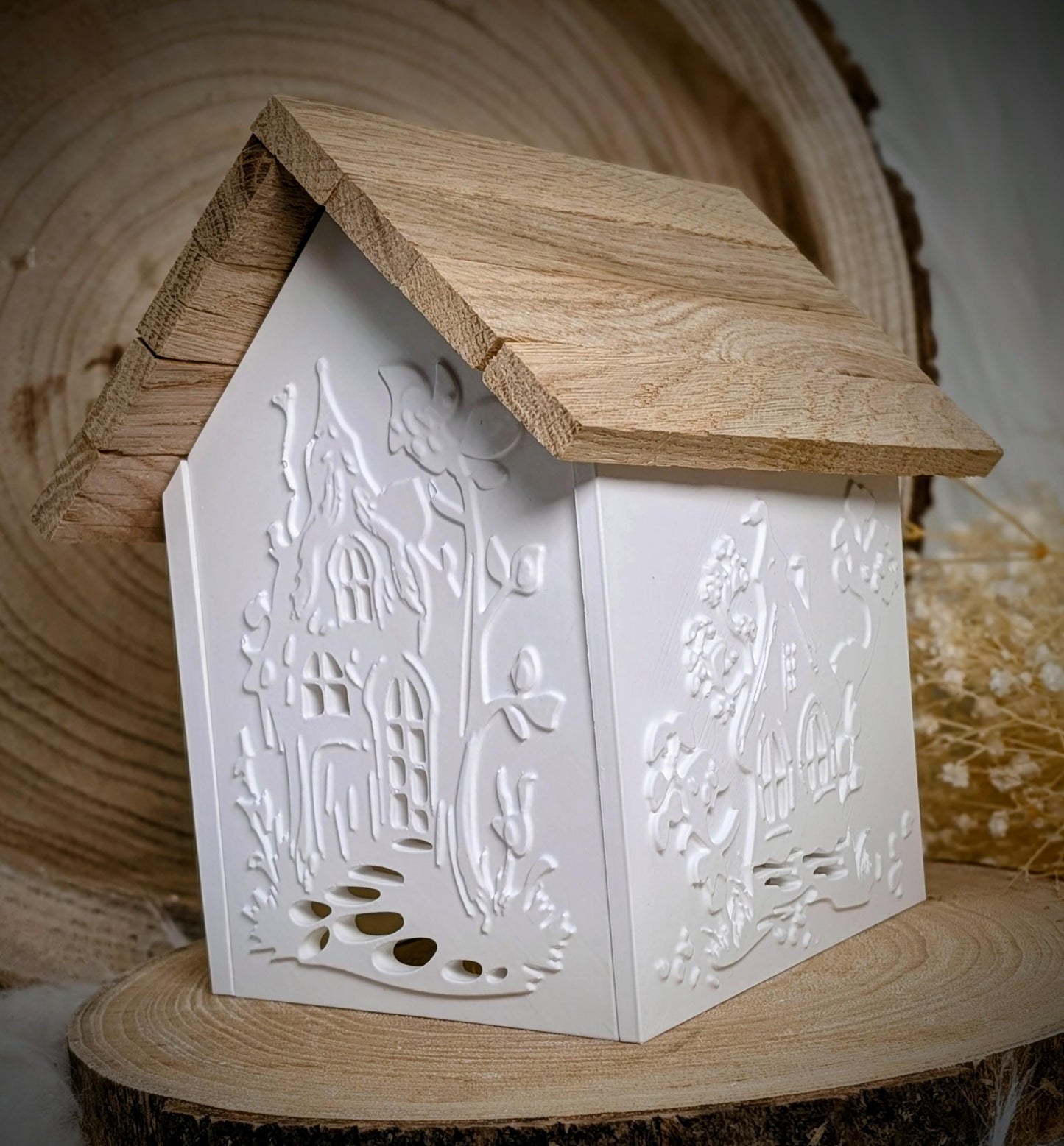 Silikonform für Lichthäuschen / Märchenhaus / Standardhaus / Lichthaus mit Dach / Raysin / Silikonform