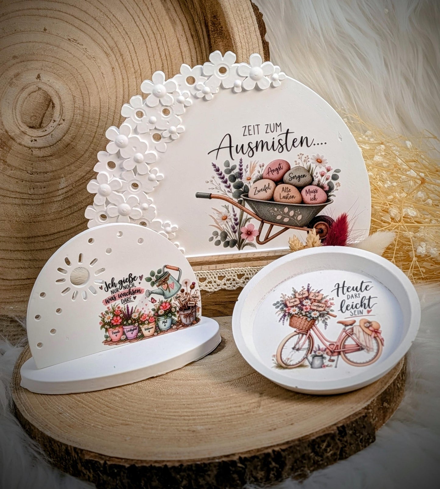 RubOn Sticker / Gedankenkarussell / A4 + A5 Bogen / Randlos / Abreibebilder / DIY Sticker für z.B. Glas Holz