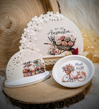 RubOn Sticker / Gedankenkarussell / A4 + A5 Bogen / Randlos / Abreibebilder / DIY Sticker für z.B. Glas Holz