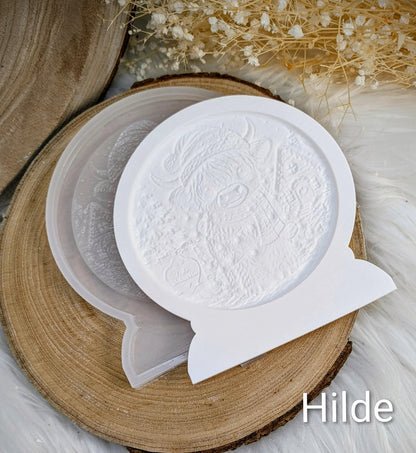 Loop Lampe/ Hilde / Hochlandrind / Premium-Qualität / Lampe / Lithophane / Gießform / Raysin / Silikonform