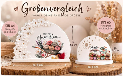 RubOn Sticker / Gedankenkarussell / A4 + A5 Bogen / Randlos / Abreibebilder / DIY Sticker für z.B. Glas Holz