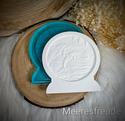 Loop Lampe / Meeresfreude / Premium-Qualität / Lampe / Lithophane / Gießform / Raysin / Silikonform