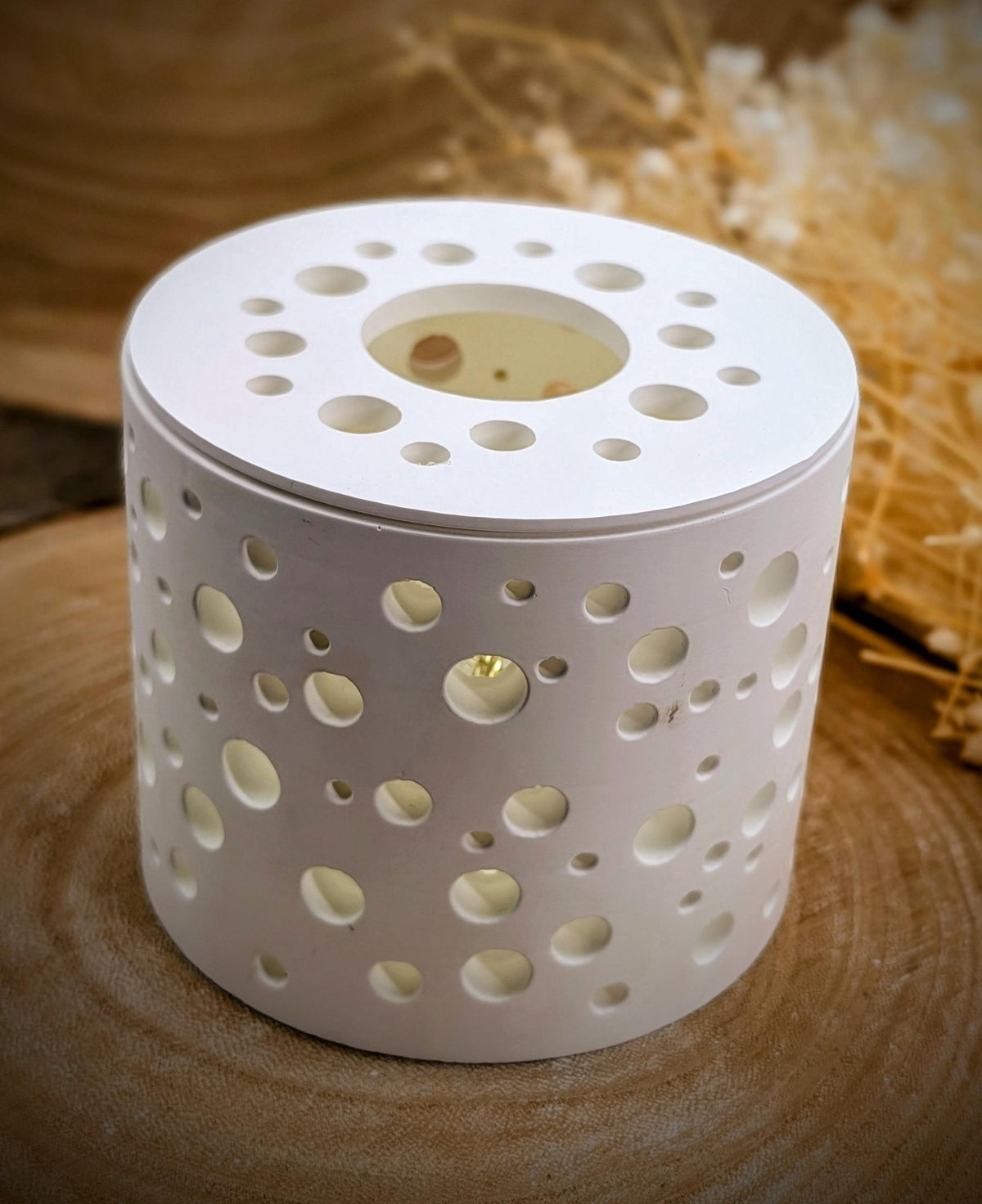 Silikonform Deckel für Lichtkranz V3/ Punkt für Punkt / Raysin / Silikonform