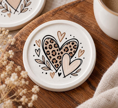 RubOn Sticker / Herzensmoment / A4 Bogen / Randlos /Abreibebilder / DIY Sticker für z.B. Glas Holz