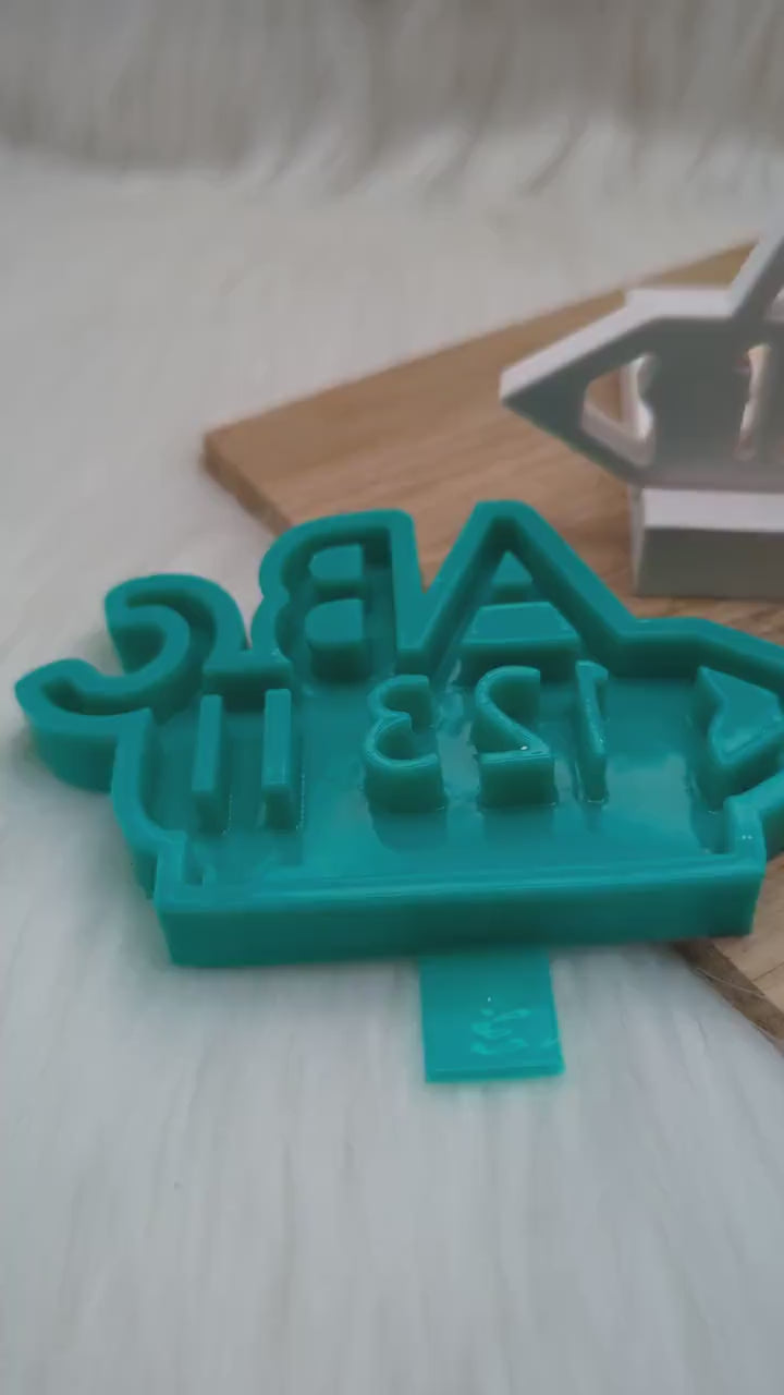 Silikonform Bleistift für Einschieber / Einschulung  / Teelichthalter / Einschieber / Raysin / Silikonform