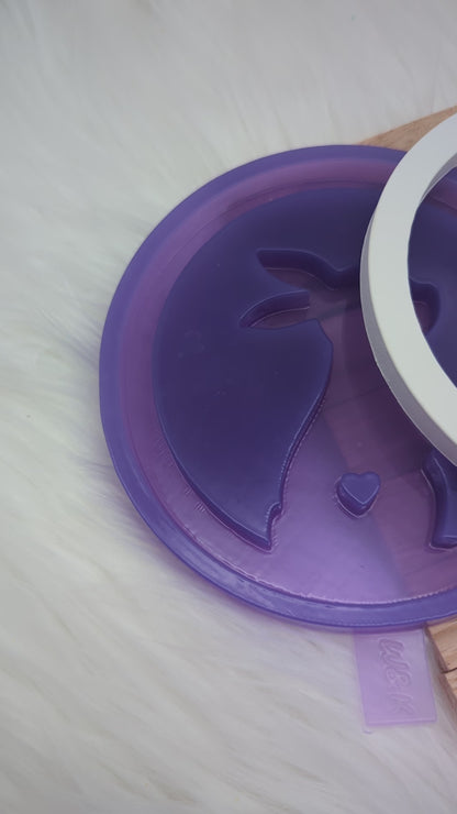 Silikonform Loop / Aufhänger Hase Schlicht