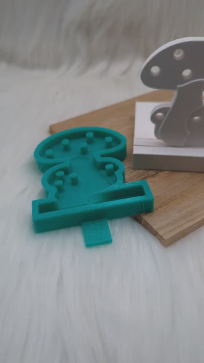 Silikonform Pilz V2 für Einschieber / Pilz  / Teelichthalter / Einschieber / Raysin / Silikonform