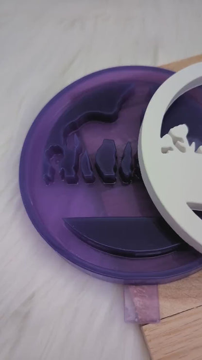 Silikonform Aufhänger Pferd  / Namensschild / Kranz / Türkranz / Gießform / Raysin / Silikonform